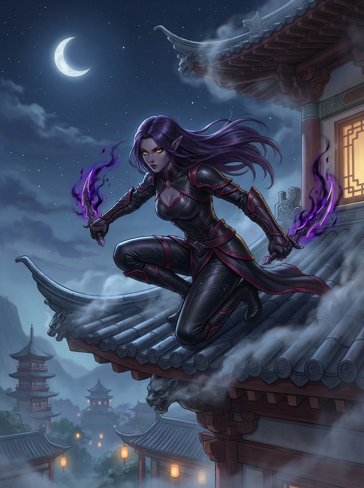 捷克街头动漫短片-暗夜刺客